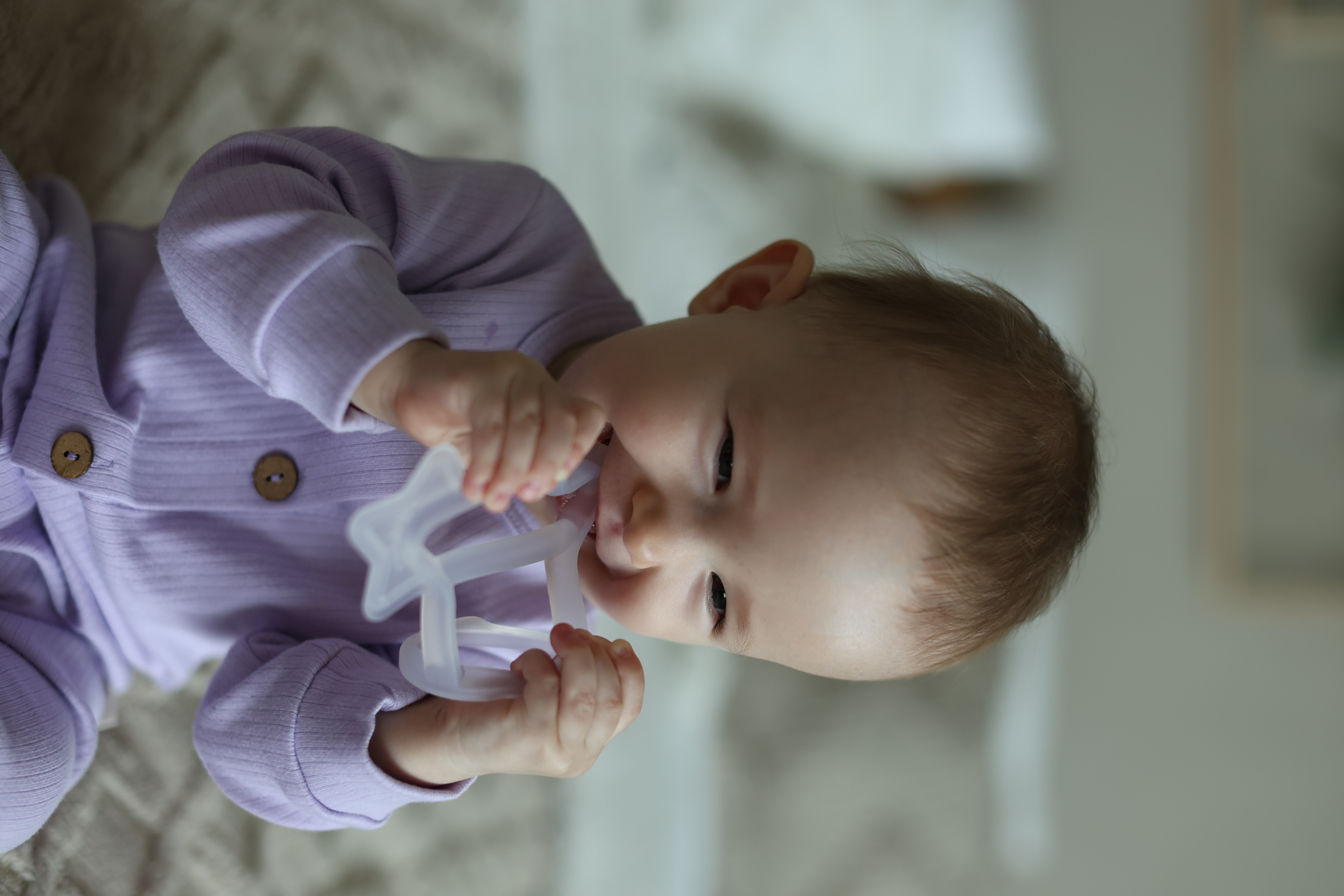 Прорезыватель MOYUUM Звездочка Прозрачный - фото 12