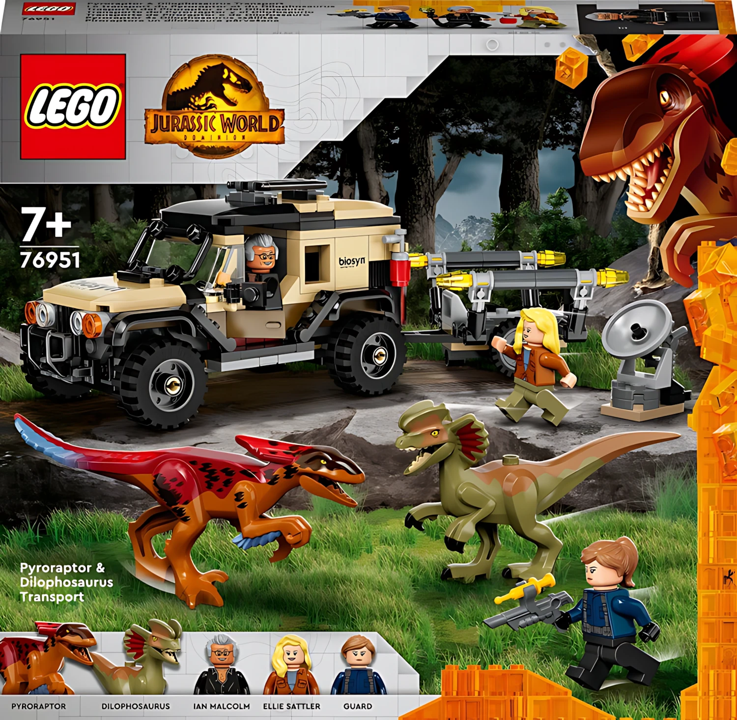 Конструктор LEGO Jurassic World 76951 240 дет. - фото 1