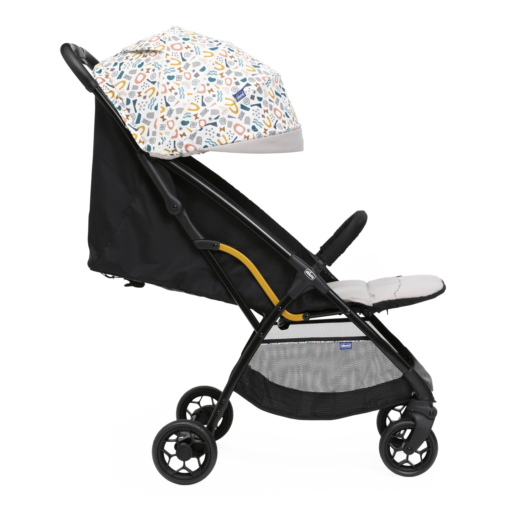 Коляска прогулочная Chicco белый - фото 9