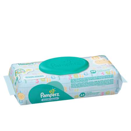 Влажные салфетки Pampers Fresh Clean 64 шт.