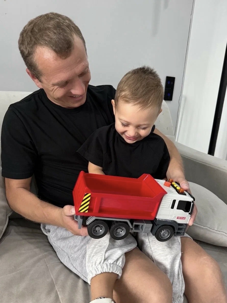 Грузовик AUTODRIVE Самосвал JB0405102 - фото 3