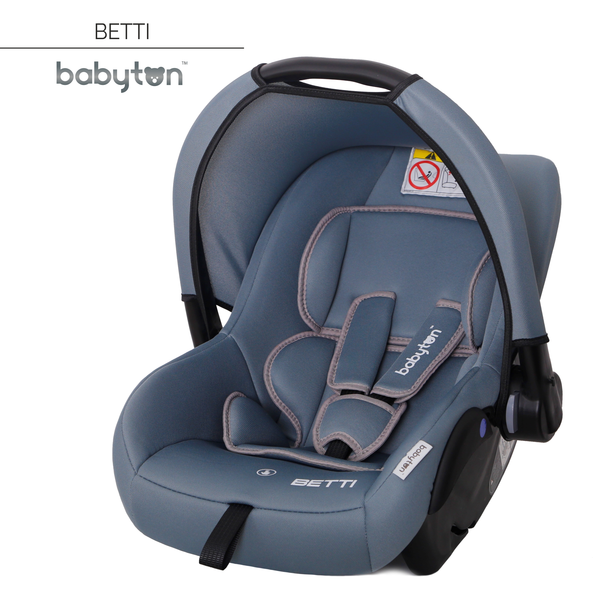 Автокресло Babyton Betti 0+ iceberg green 0 (0 -13 кг) - фото 24