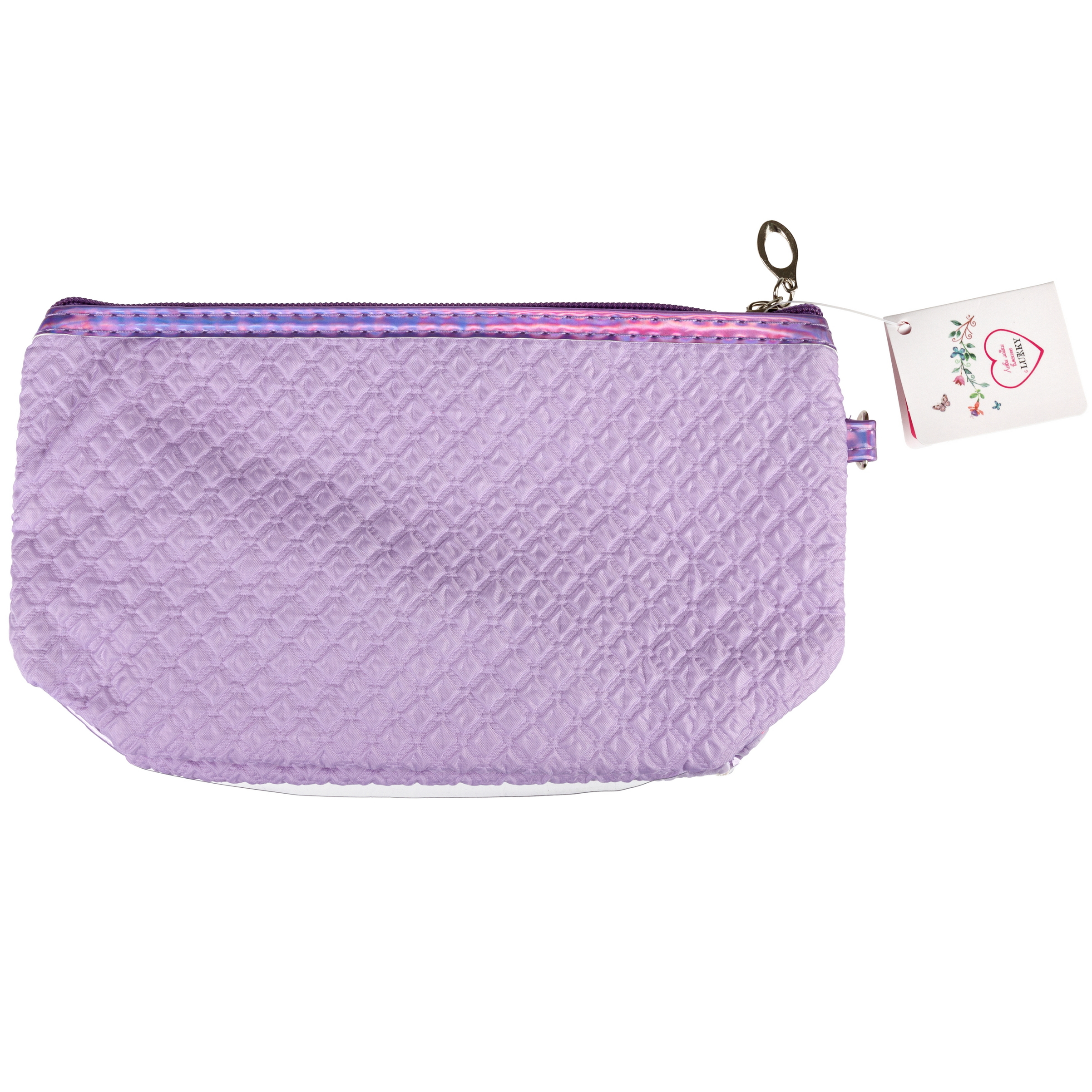 Косметичка LUKKY Love Butterfly с вышивкой и подвижными блёстками 22х 14х 6 см - фото 16
