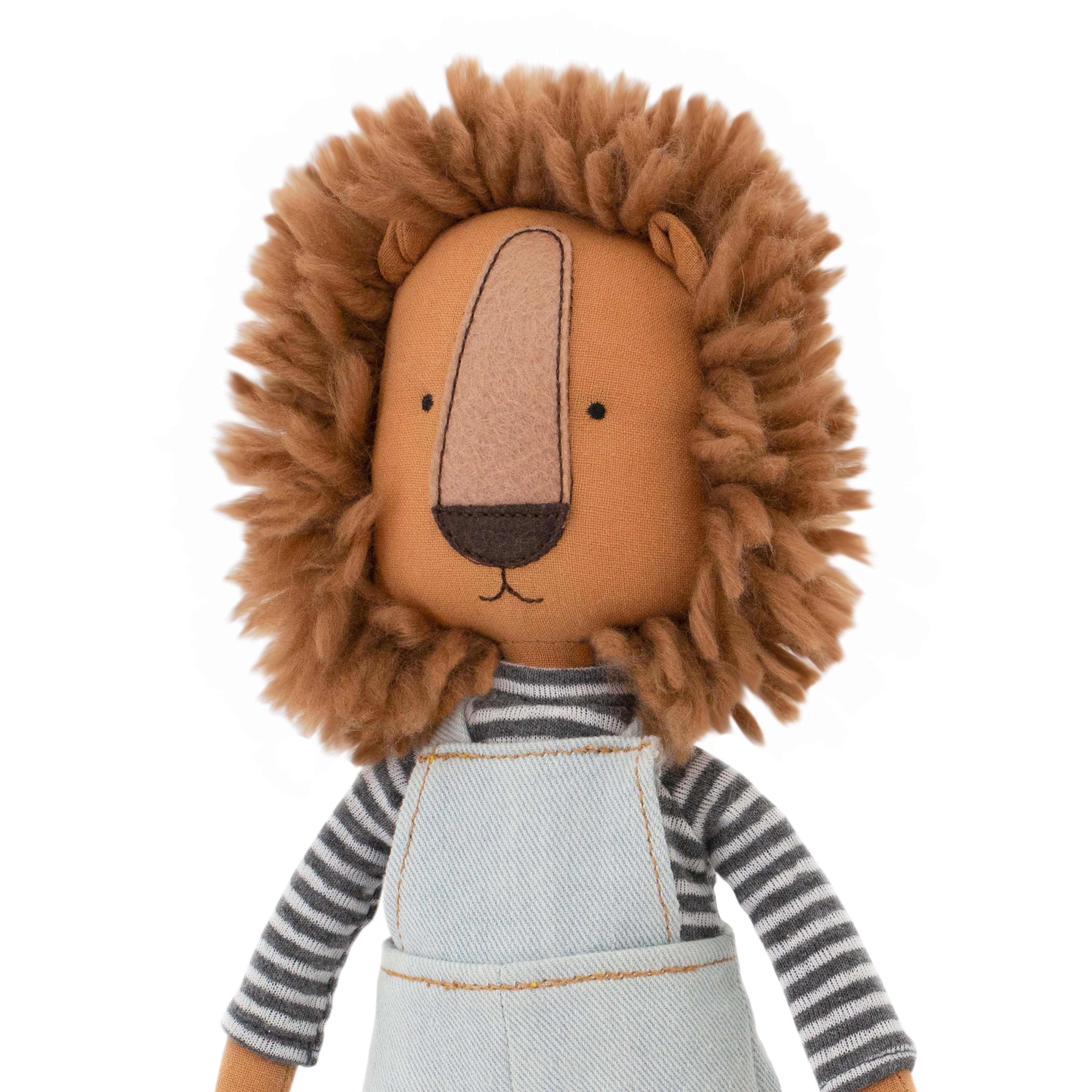 Игрушка мягкая Orange Toys лев - фото 5