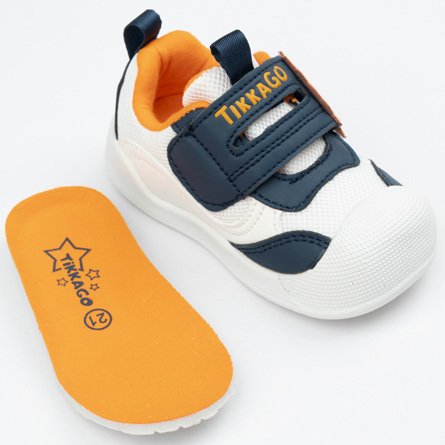 Кроссовки TikkaGo 2G09_23102_white-navy - фото 4