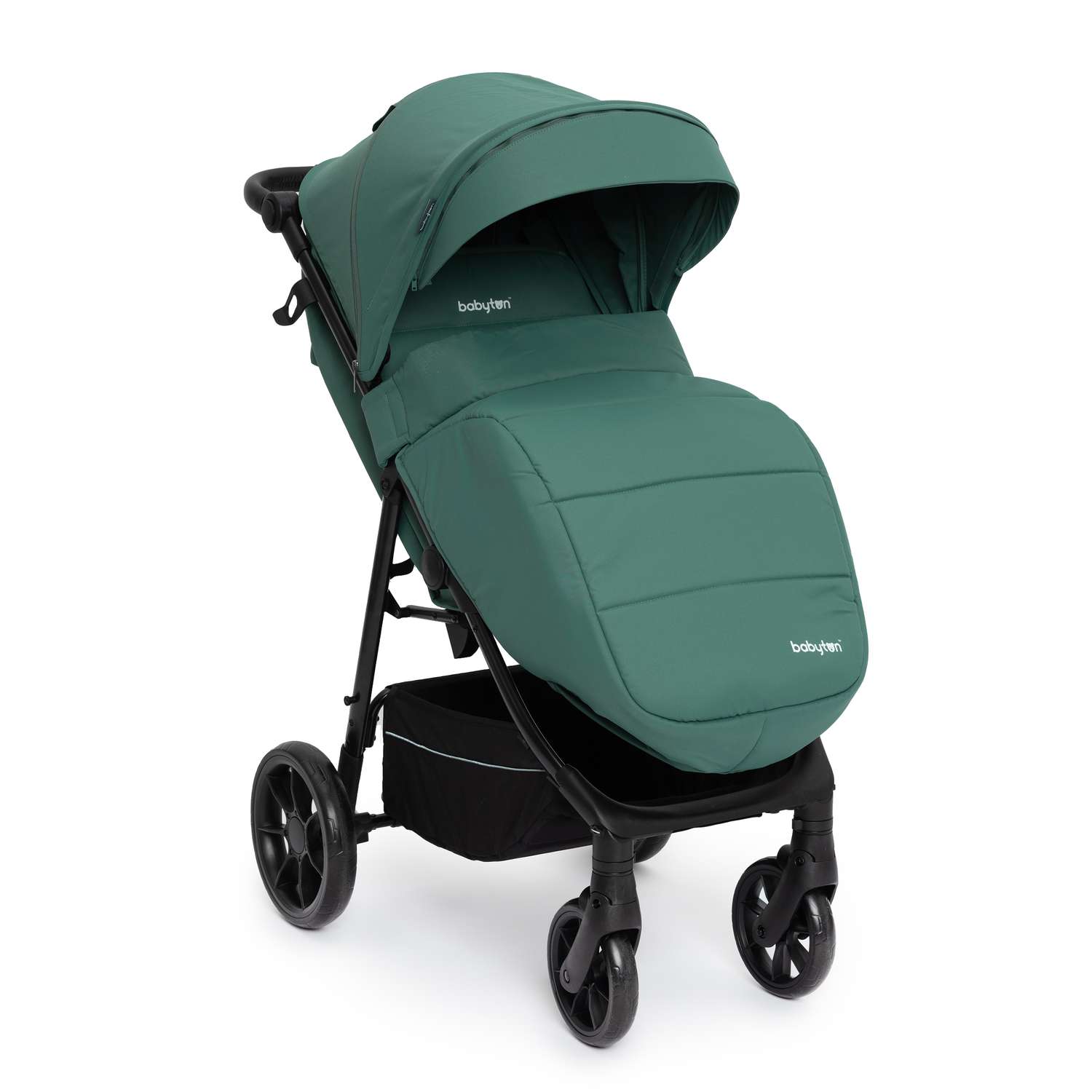 Коляска прогулочная Babyton Magic Green зеленый - фото 9