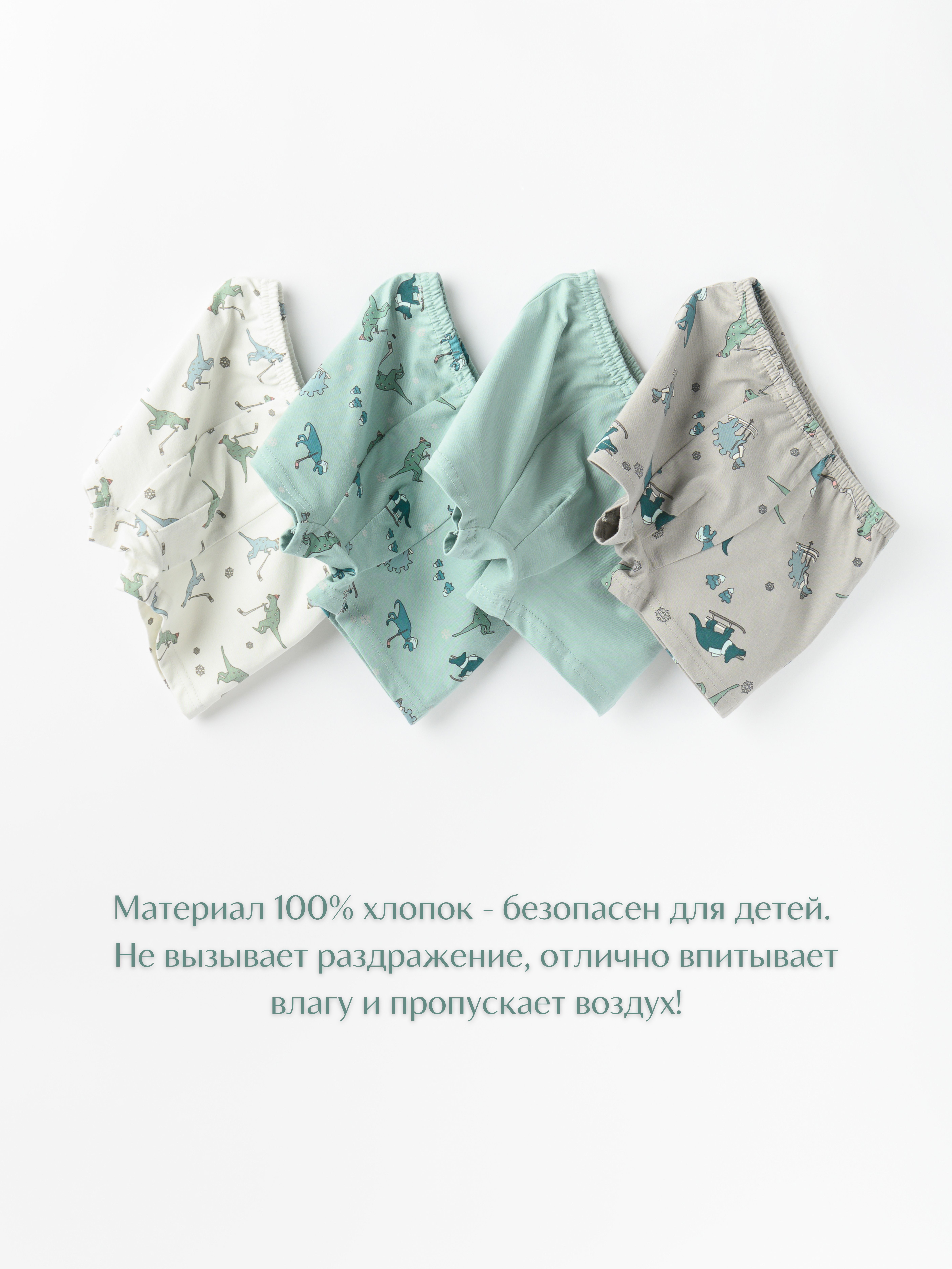 Трусы 4 шт LESIKIDS 5624 - фото 2