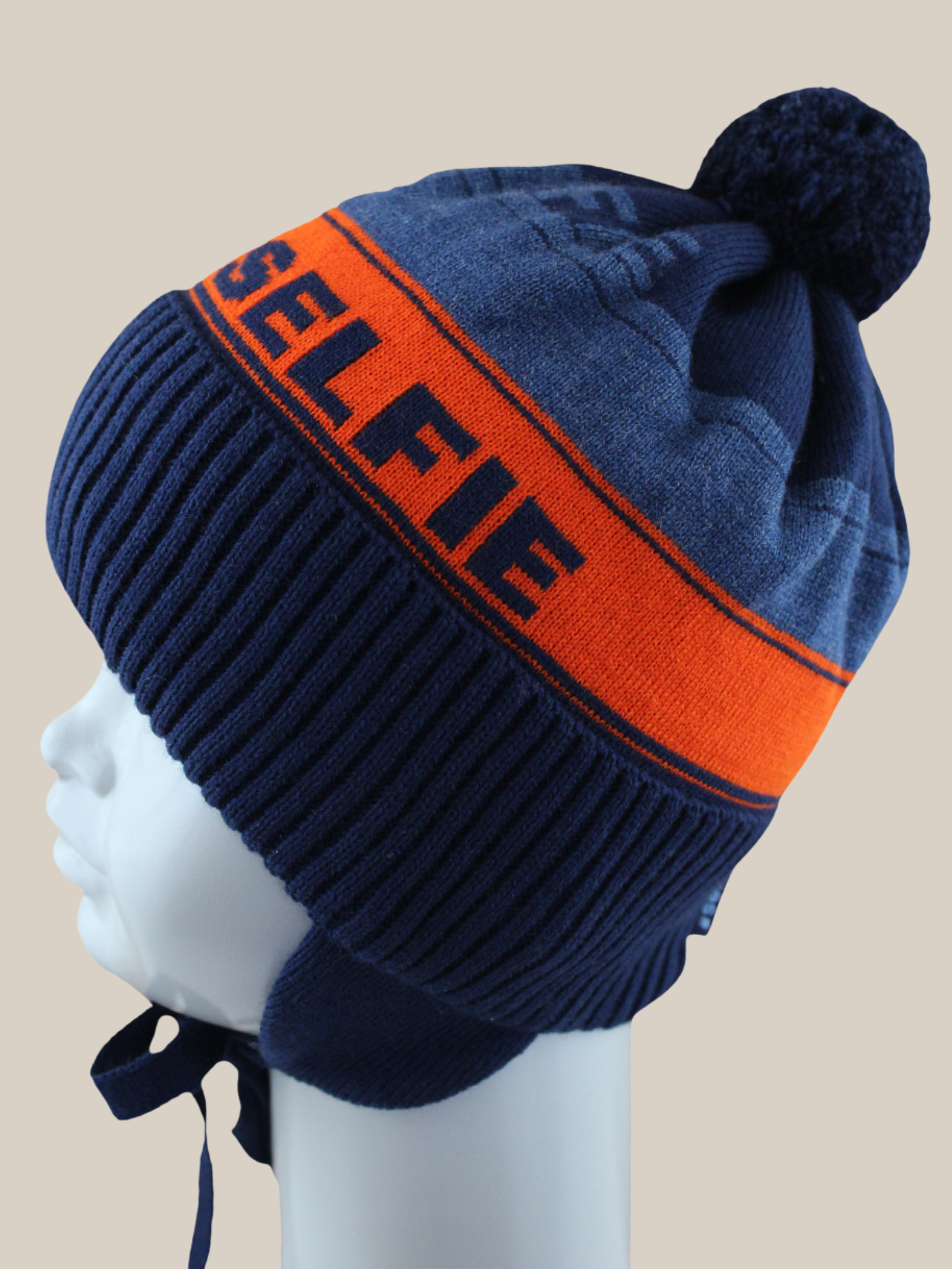 Шапка SELFIE WORK 421614/оранжевый - фото 3