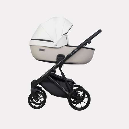 Коляска 3в1 Riko Basic Montana Ecco белый