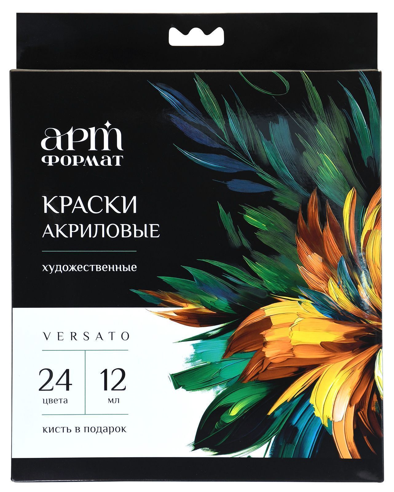 Краски акриловые АРТформат 24 цв. - фото 1