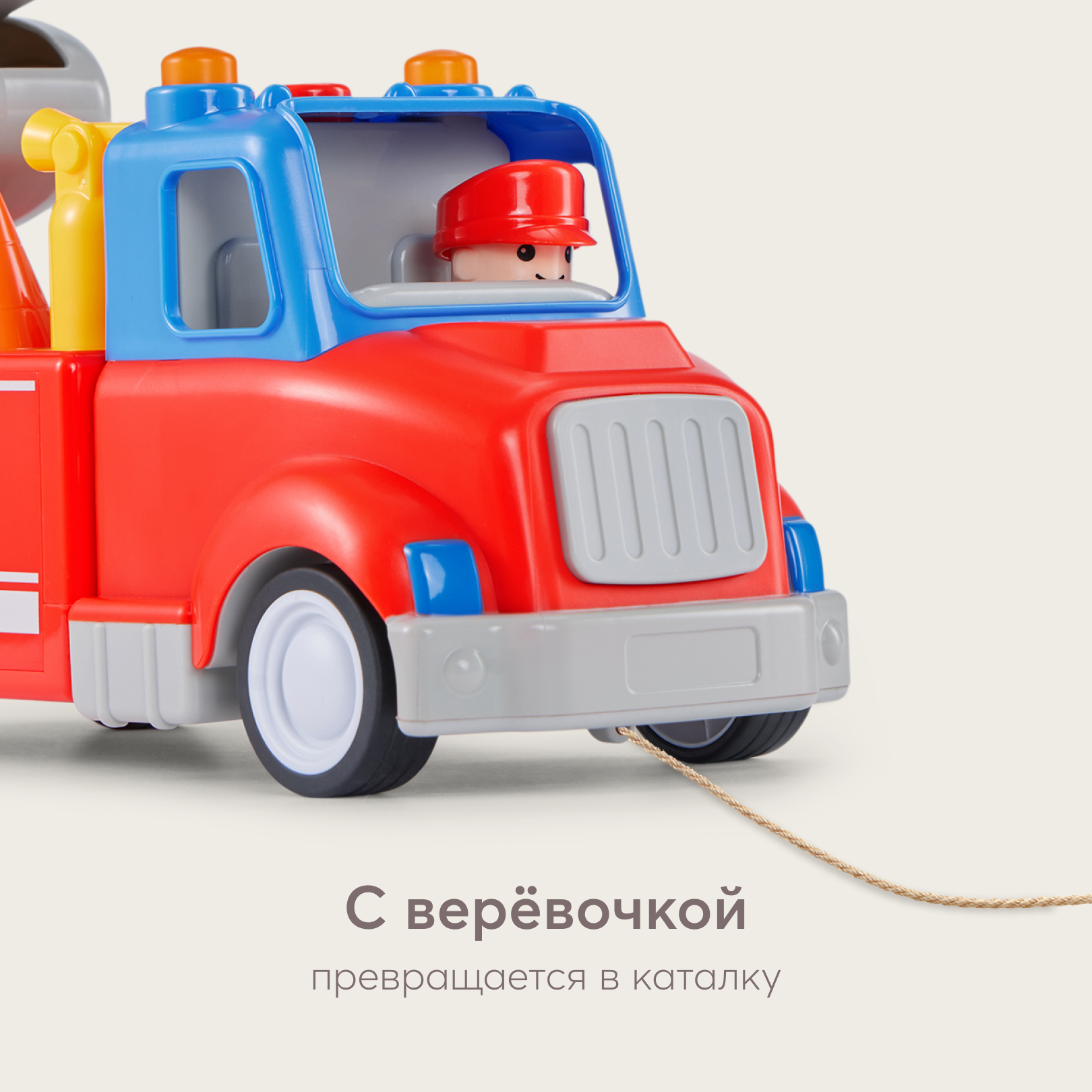 Пожарная машина Happy Baby FIRE CREW - фото 7