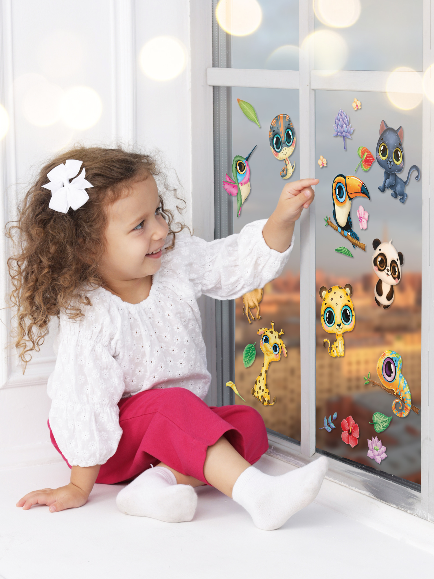 Декоративные наклейки Дрофа-Медиа Тропические животные 4261 - фото 11