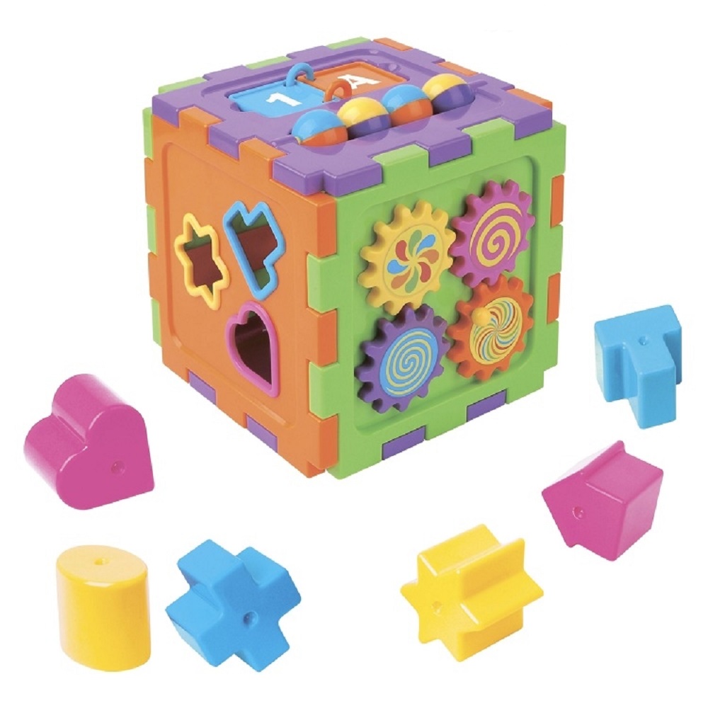 Игрушка Mioshi сортер Разноцветные фигурки - фото 1