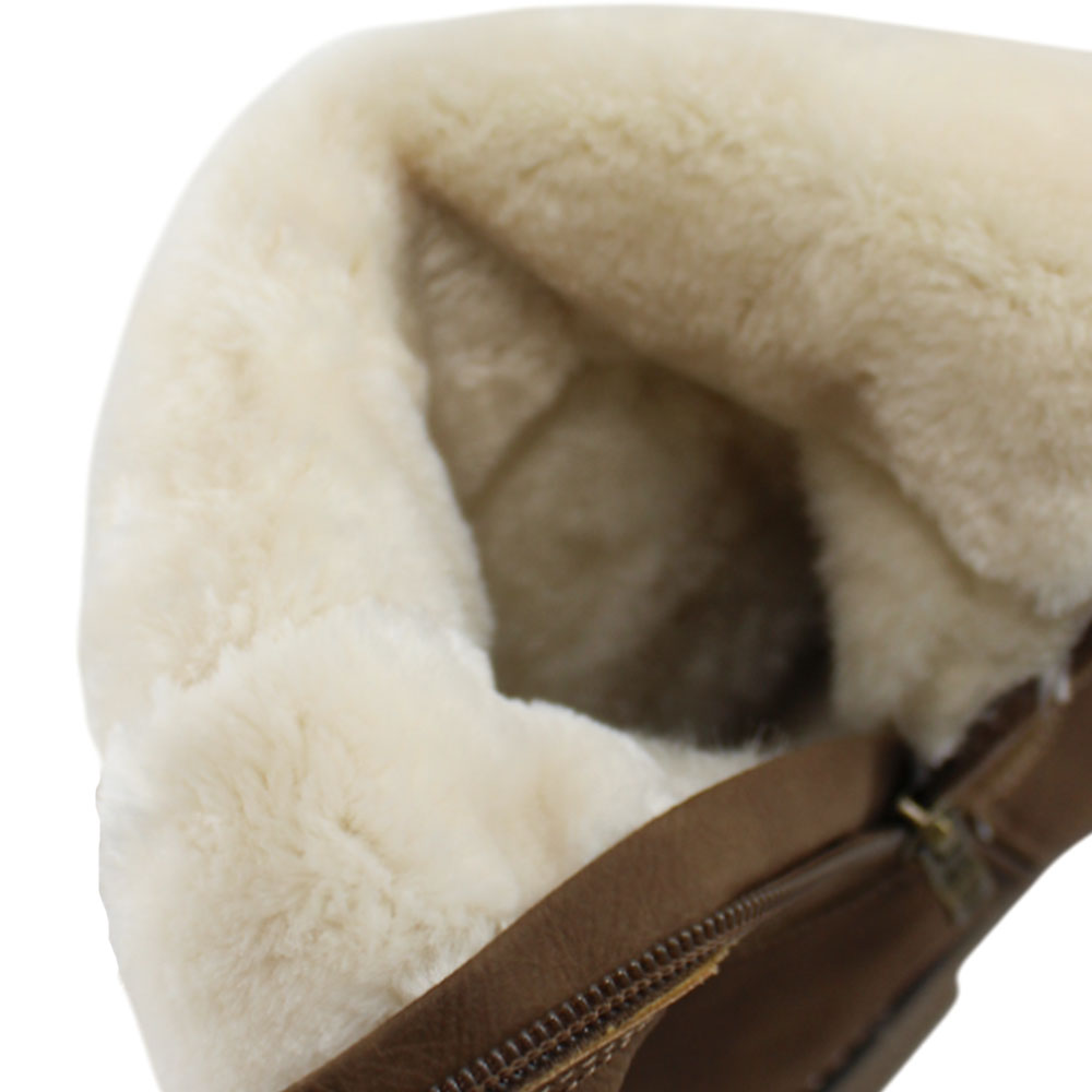 Сапоги Europen 558171/03-06-СВ EUROPEN Сапоги зимние для девочки,коричневый - фото 4