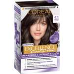 Крем-краска LOREAL Excellence Cool Crème оттенок 4.11 Ультрапепельный Каштановый