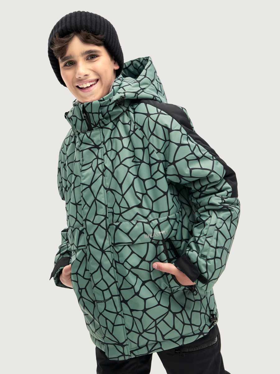 Костюм NIKASTYLE 7з2925 полынь/черный - фото 5