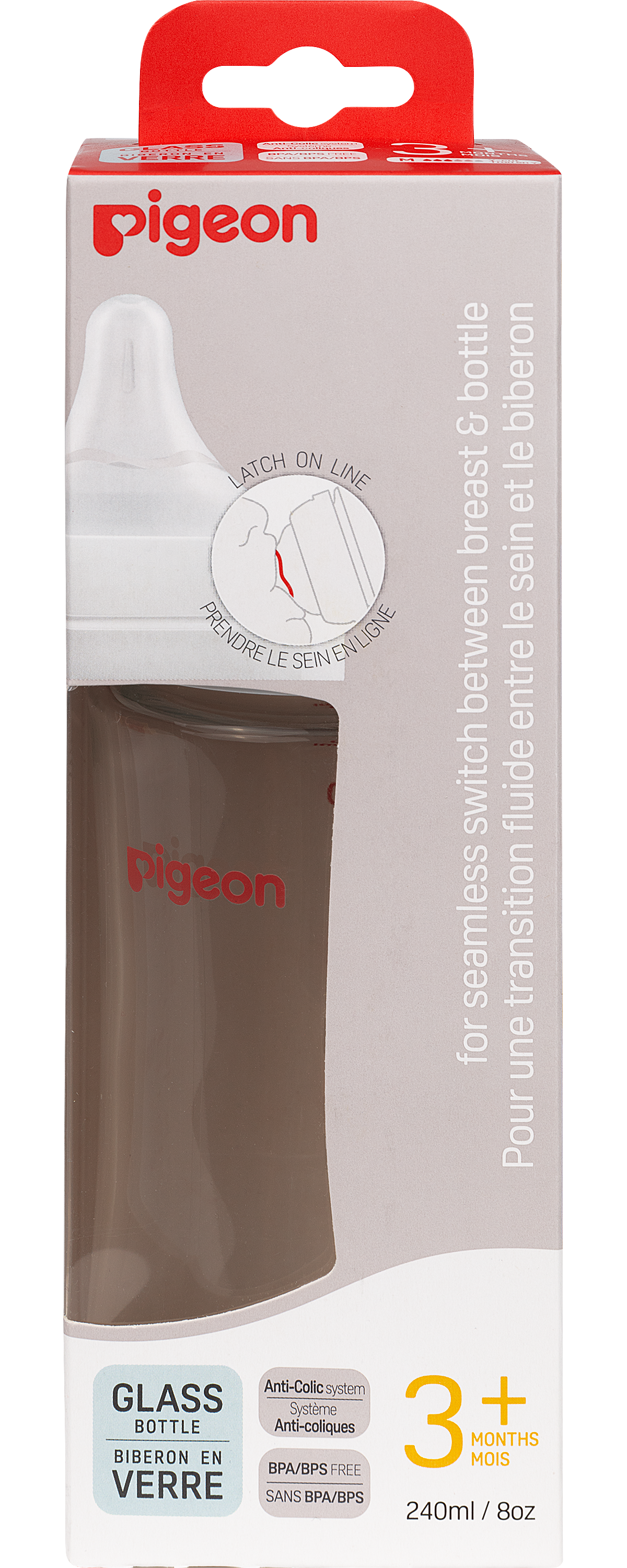 Бутылочка Pigeon 240 мл - фото 11