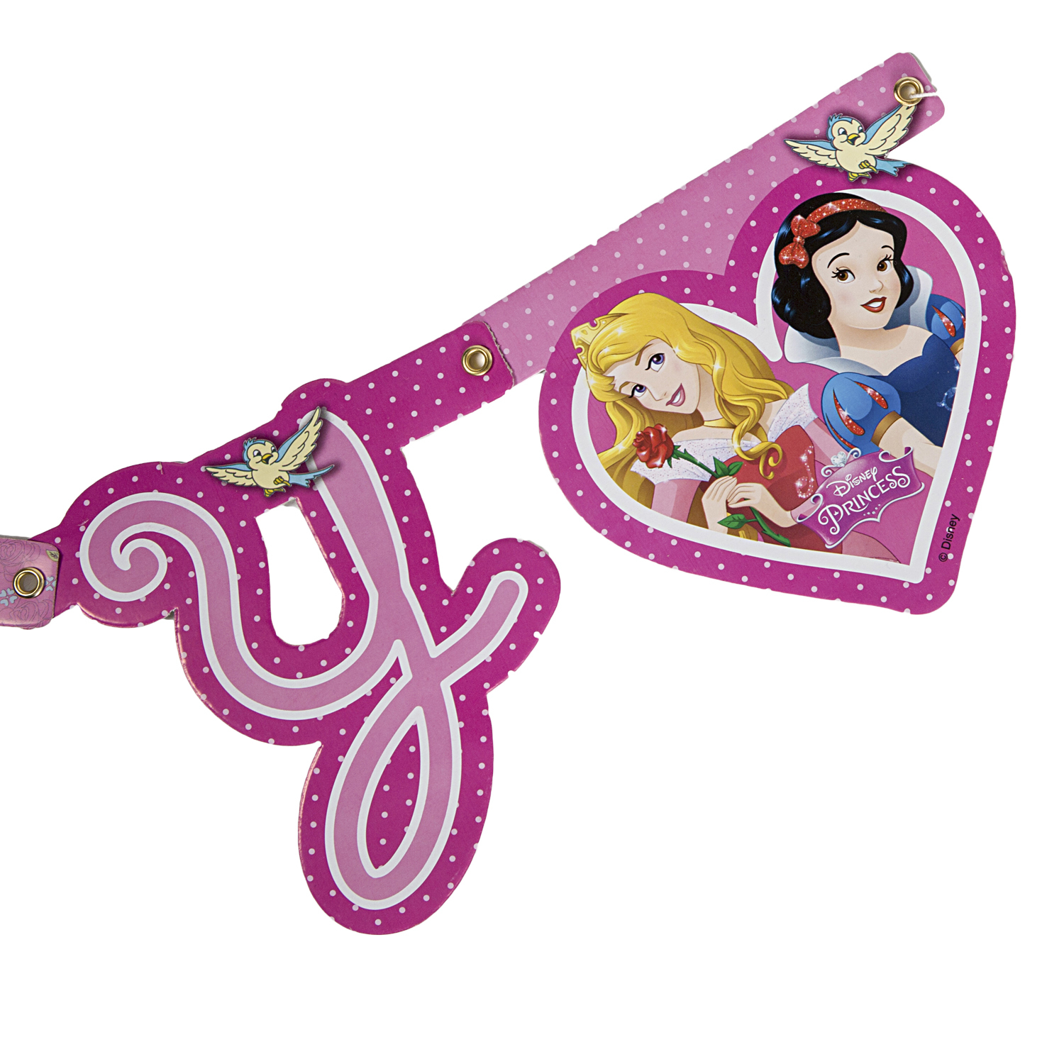 Гирлянды Disney Princess Happy Birthday - фото 6