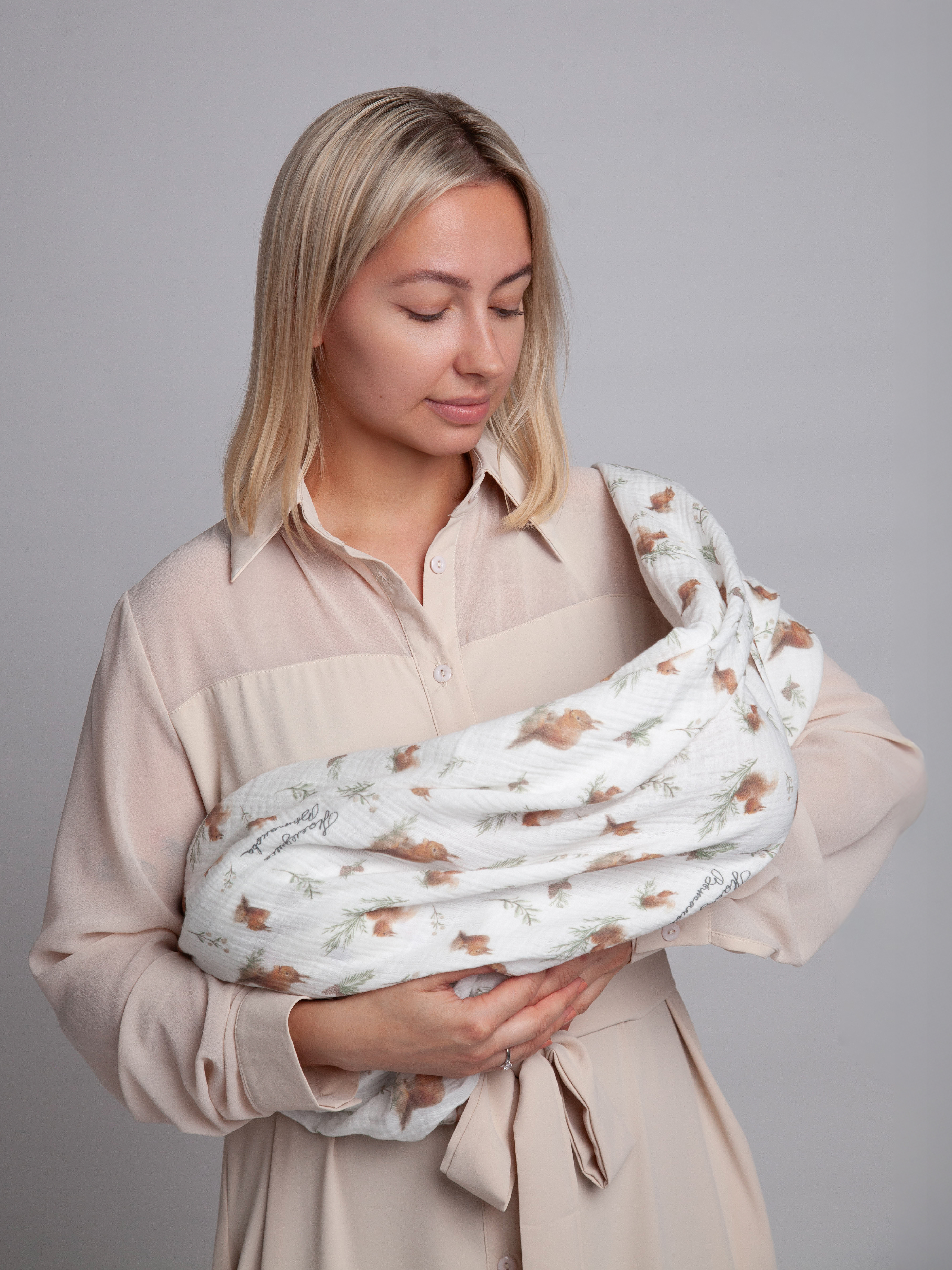 Пелёнка НаследникЪ Выжанова Набор муслиновых пеленок муслин 120х120 см 2 шт. - фото 3