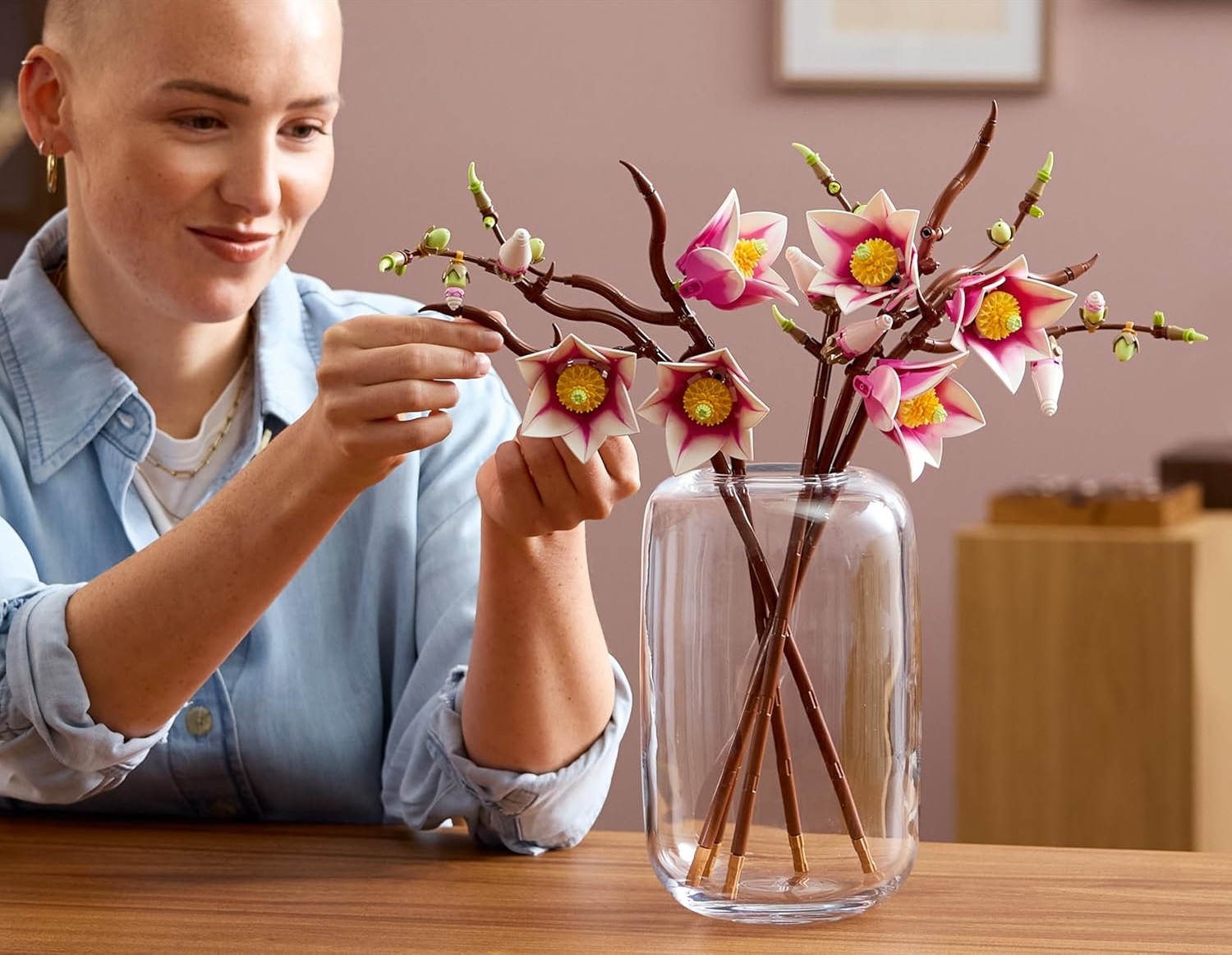 Конструктор LEGO Ideas Ветви магнолии 435 дет. - фото 10