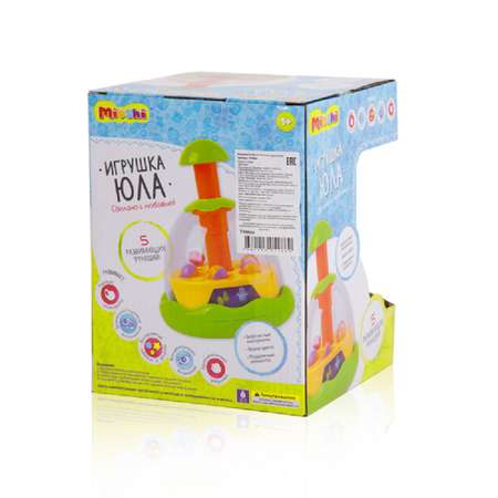 Игрушка Mioshi юла Весёлая каруселька