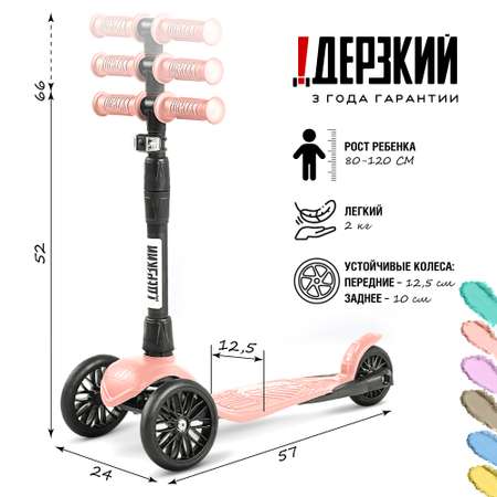 Самокат !Дерзкий трехколесный
