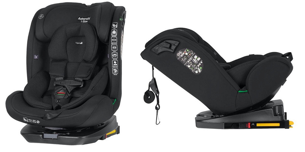 Автокресло Carrello Asteroid i-Size KD10 Isofix 0+/1/2/3 (0-36 кг) черный - фото 2