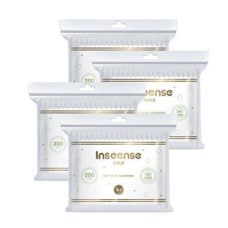 Ватные палочки INSEENSE 200 шт.
