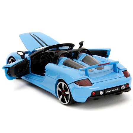 Автомобиль Jada Porsche Carrera GT Pink Slips 2005 1:24