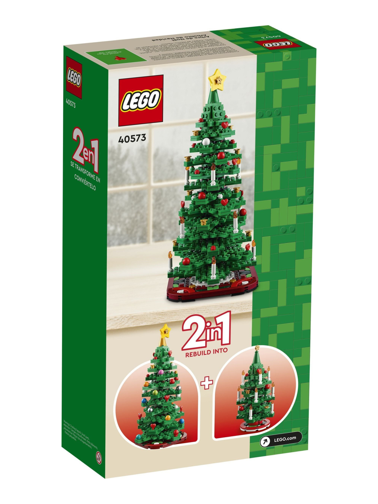 Конструктор LEGO Botanicals Рождественская ель 784 дет. - фото 2