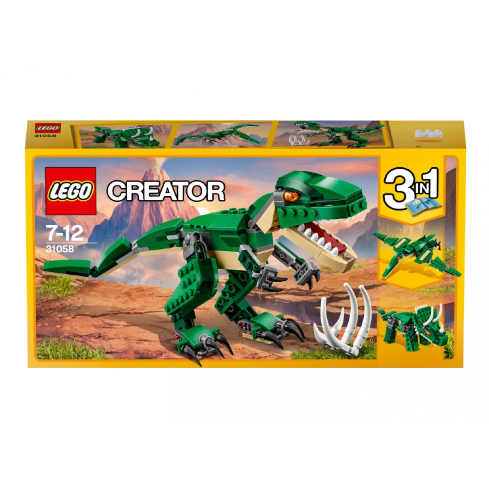 Конструктор LEGO Creator Грозный динозавр блочный - фото 1