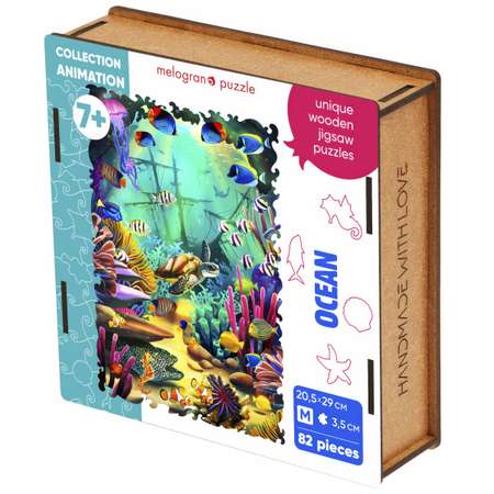 Пазл 1TOY деревянный