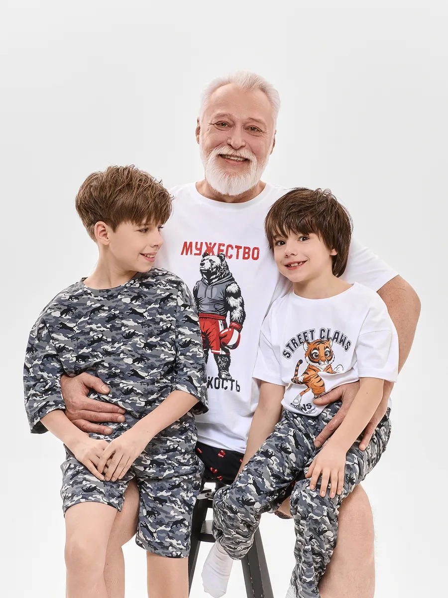 Пижама Mark Formelle (Марк Формэль) 563339/тигры камуфляж - фото 14