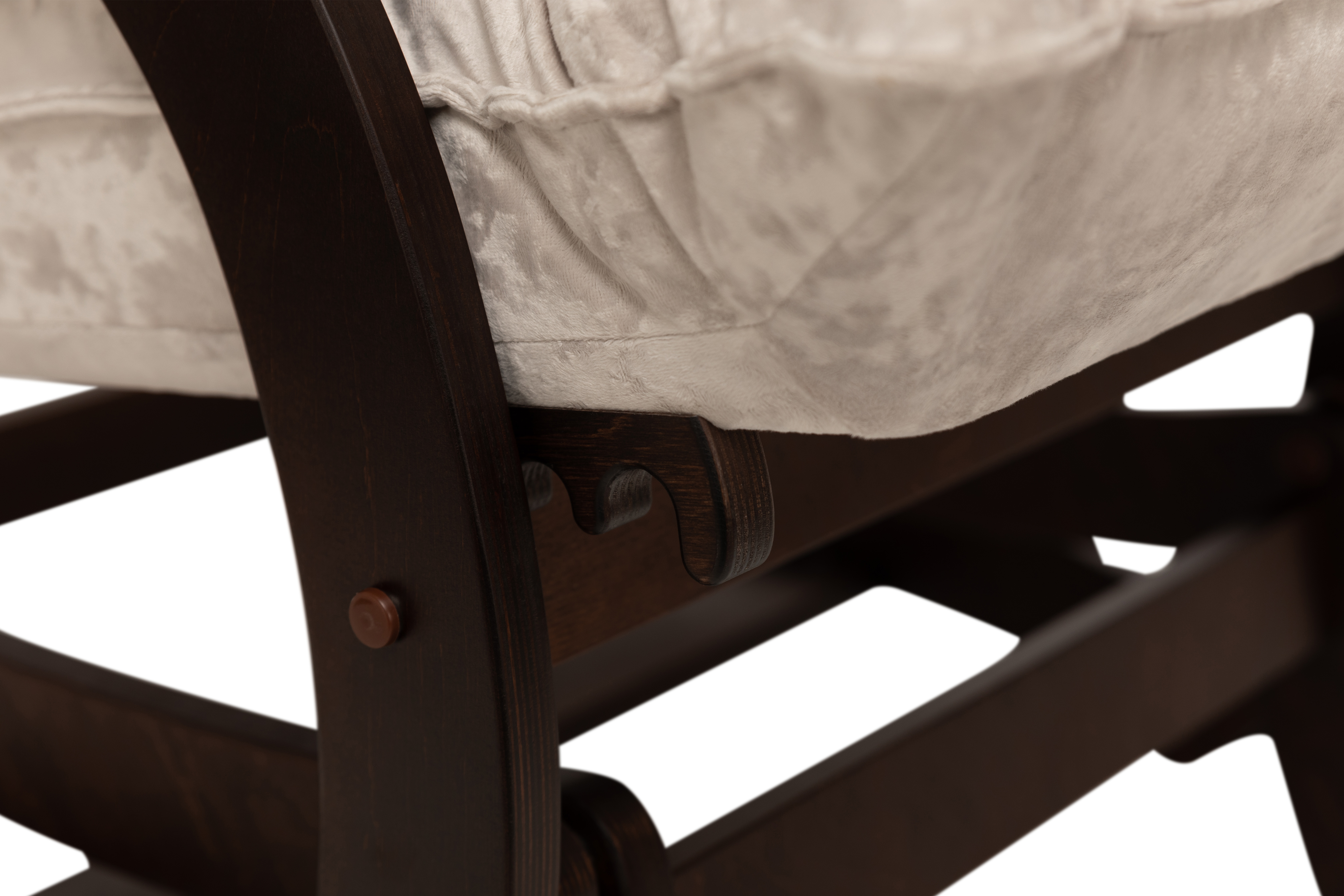 Кресло-качалка Leset Луно бежевый - фото 9