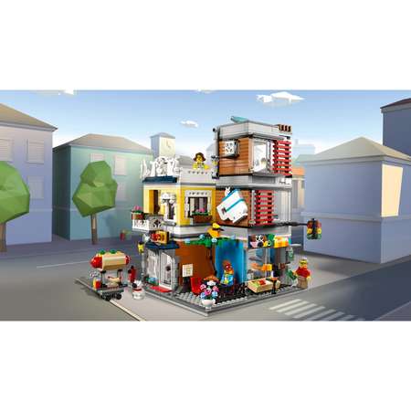 Конструктор LEGO Creator Зоомагазин и кафе блочный