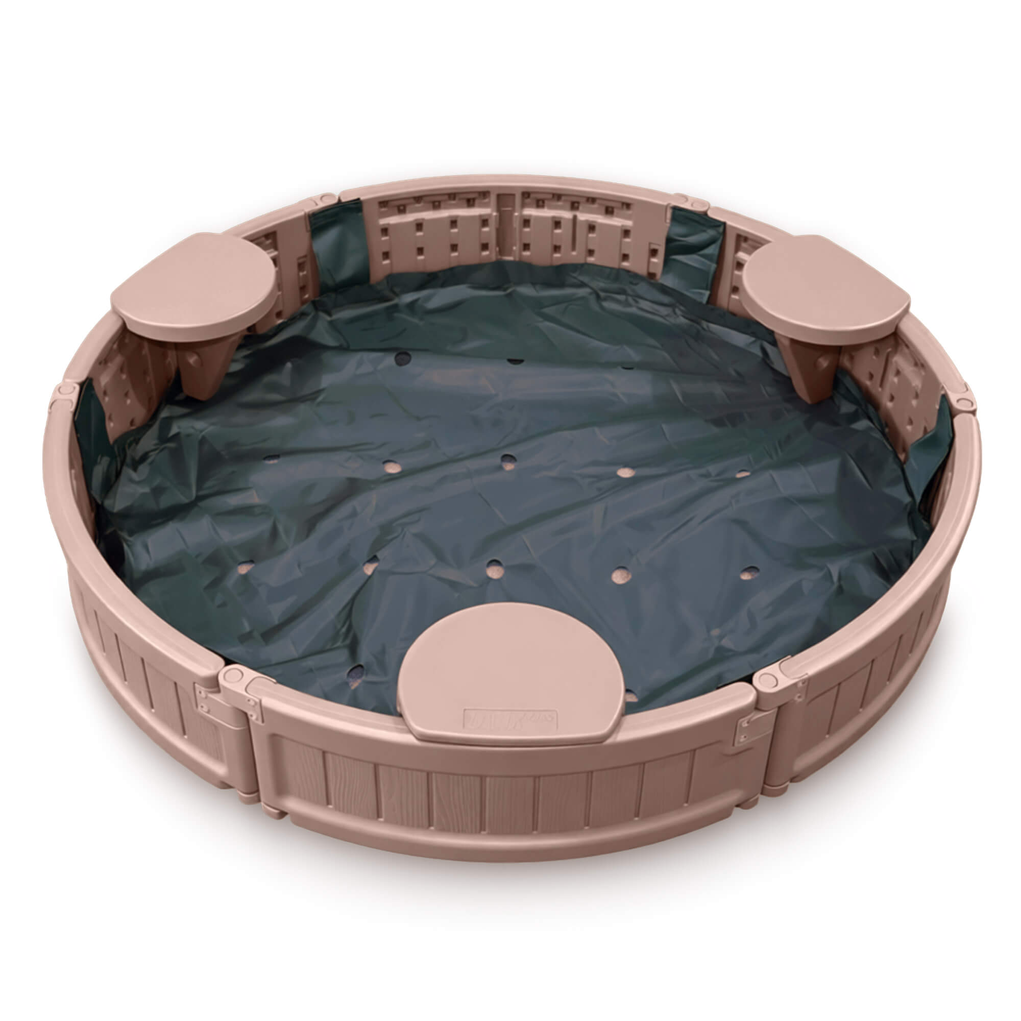 Песочница детская круглая UNIX Kids 120 см пластиковая - фото 19