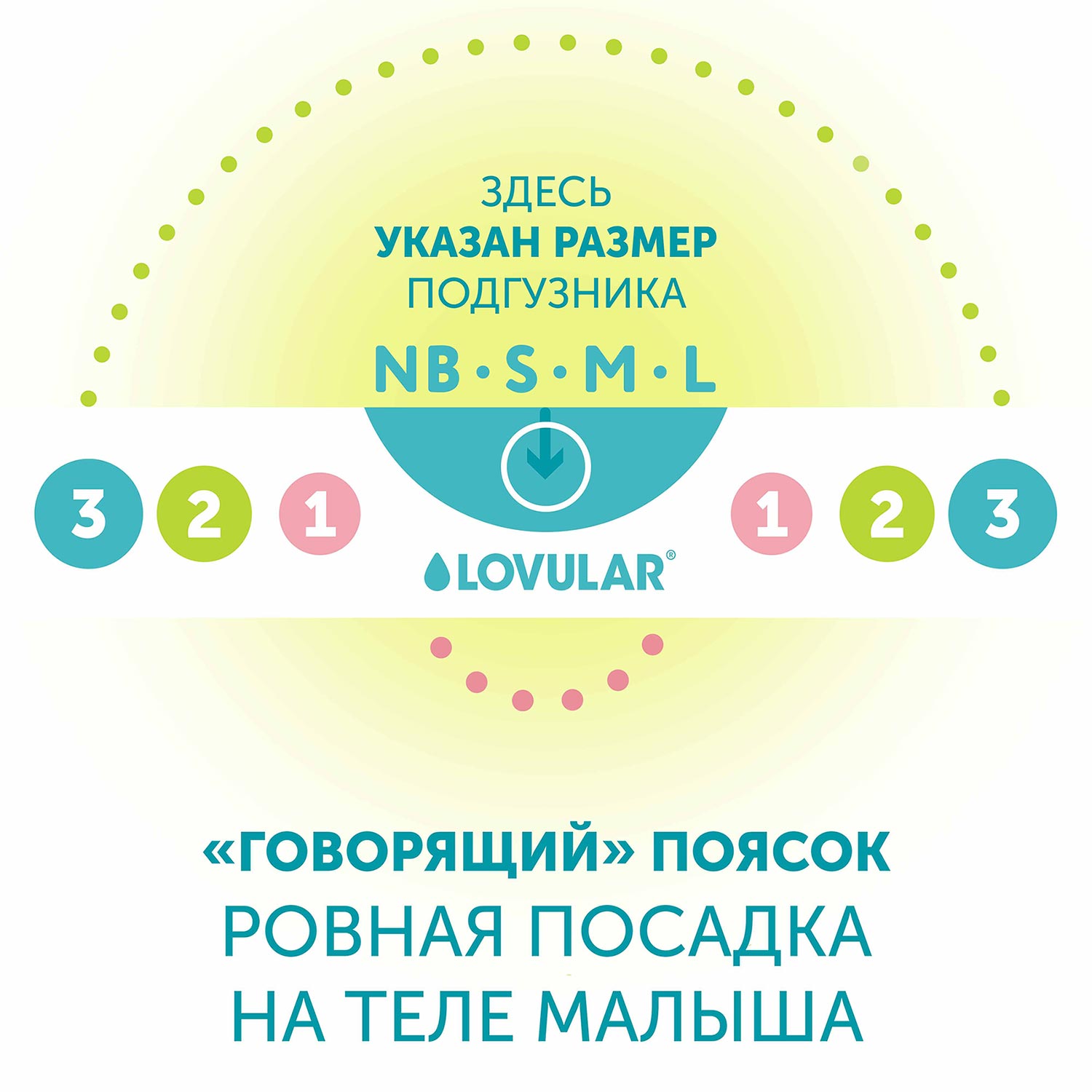 Подгузники LOVULAR Hot Wind S 62 шт. - фото 10