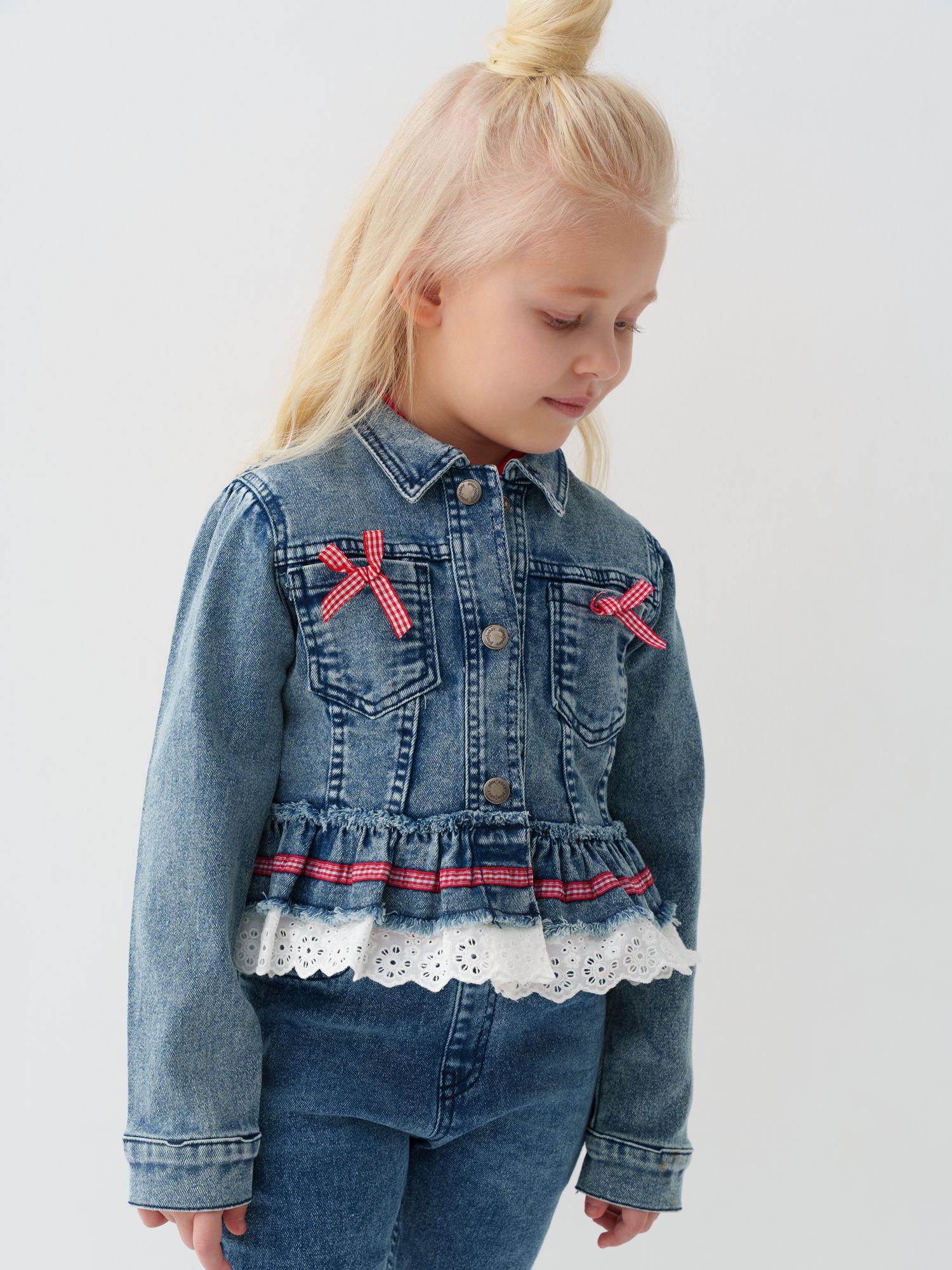 Куртка джинсовая PlayToday 12622151 - фото 5