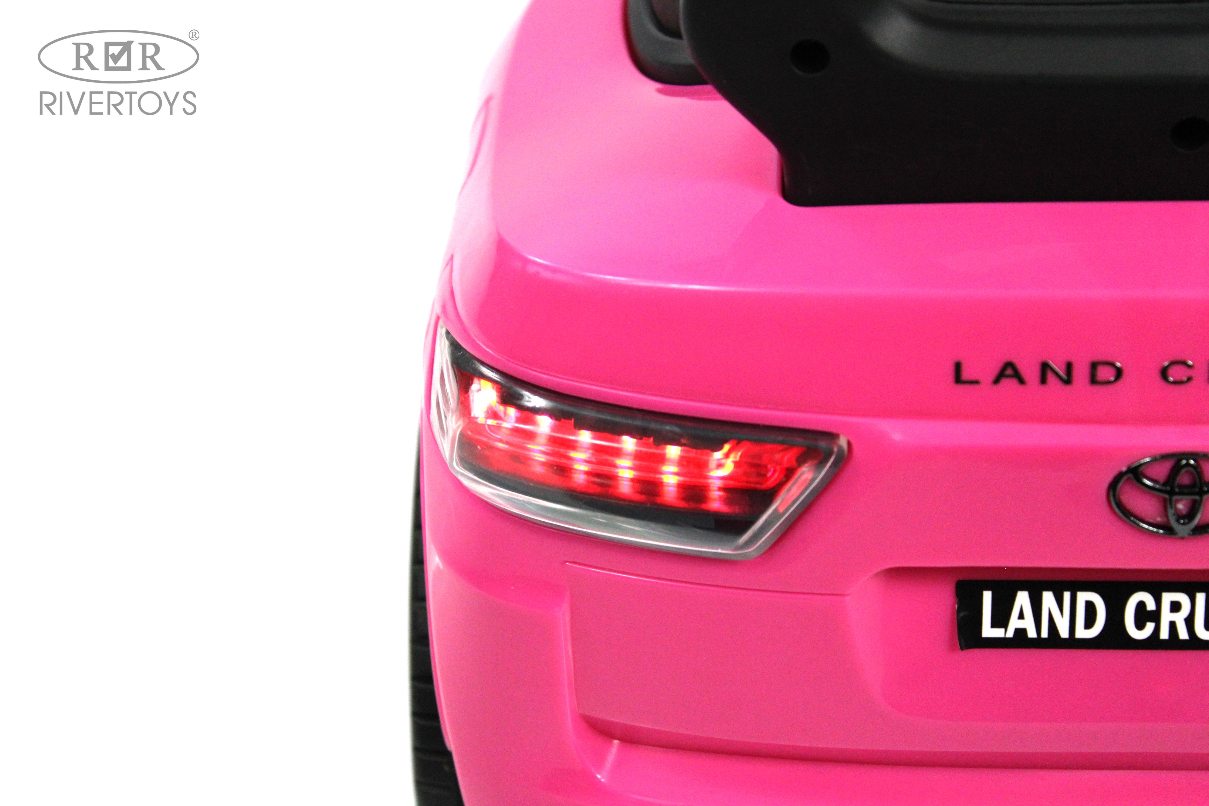 Каталка RIVERTOYS Z002ZZ-D-PINK розовый - фото 13