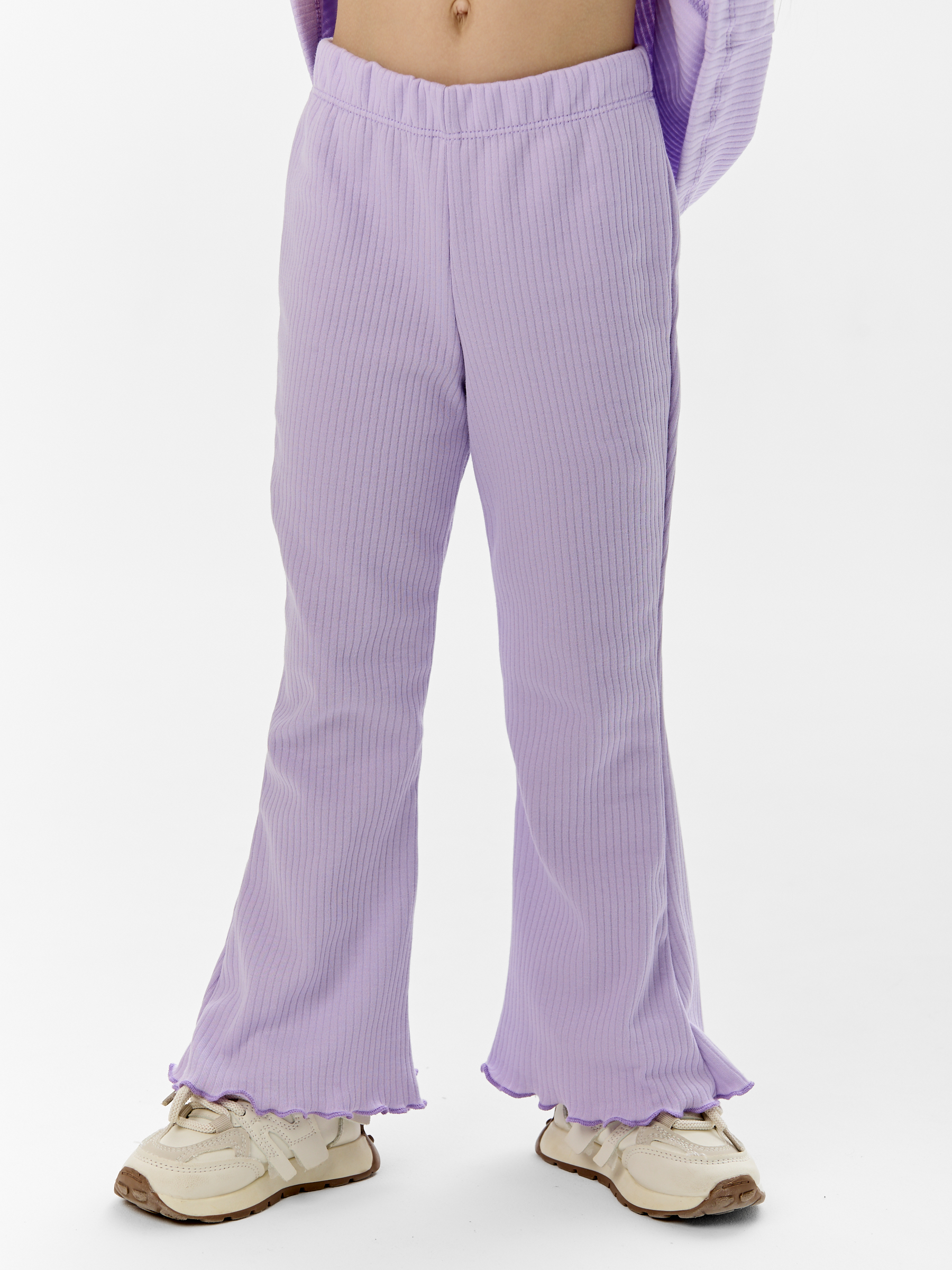 Лонгслив и брюки LEVAKIDS костюм_ласточка_сирень - фото 18