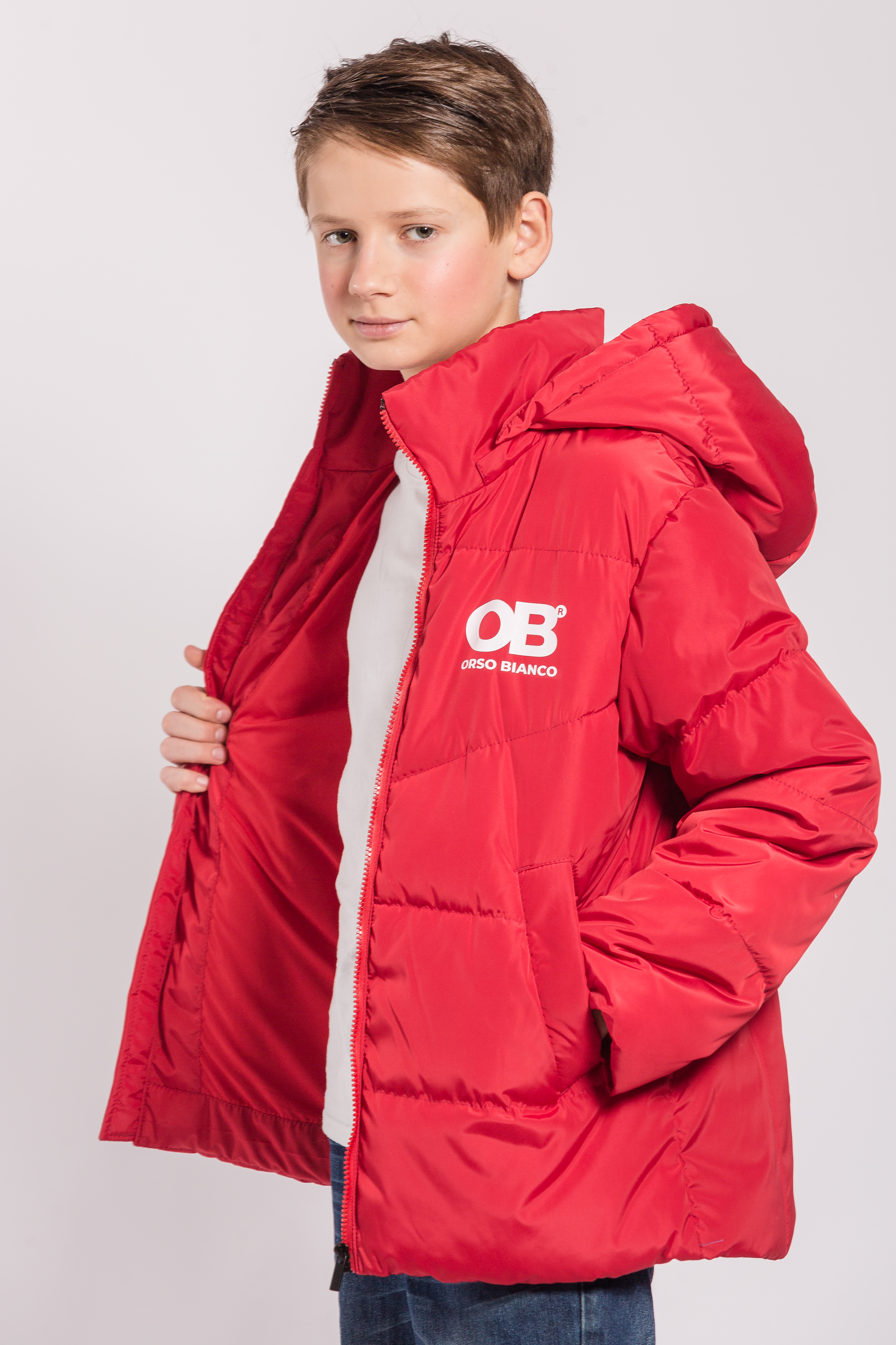 Куртка Orso Bianco OB21228-52_красный - фото 15