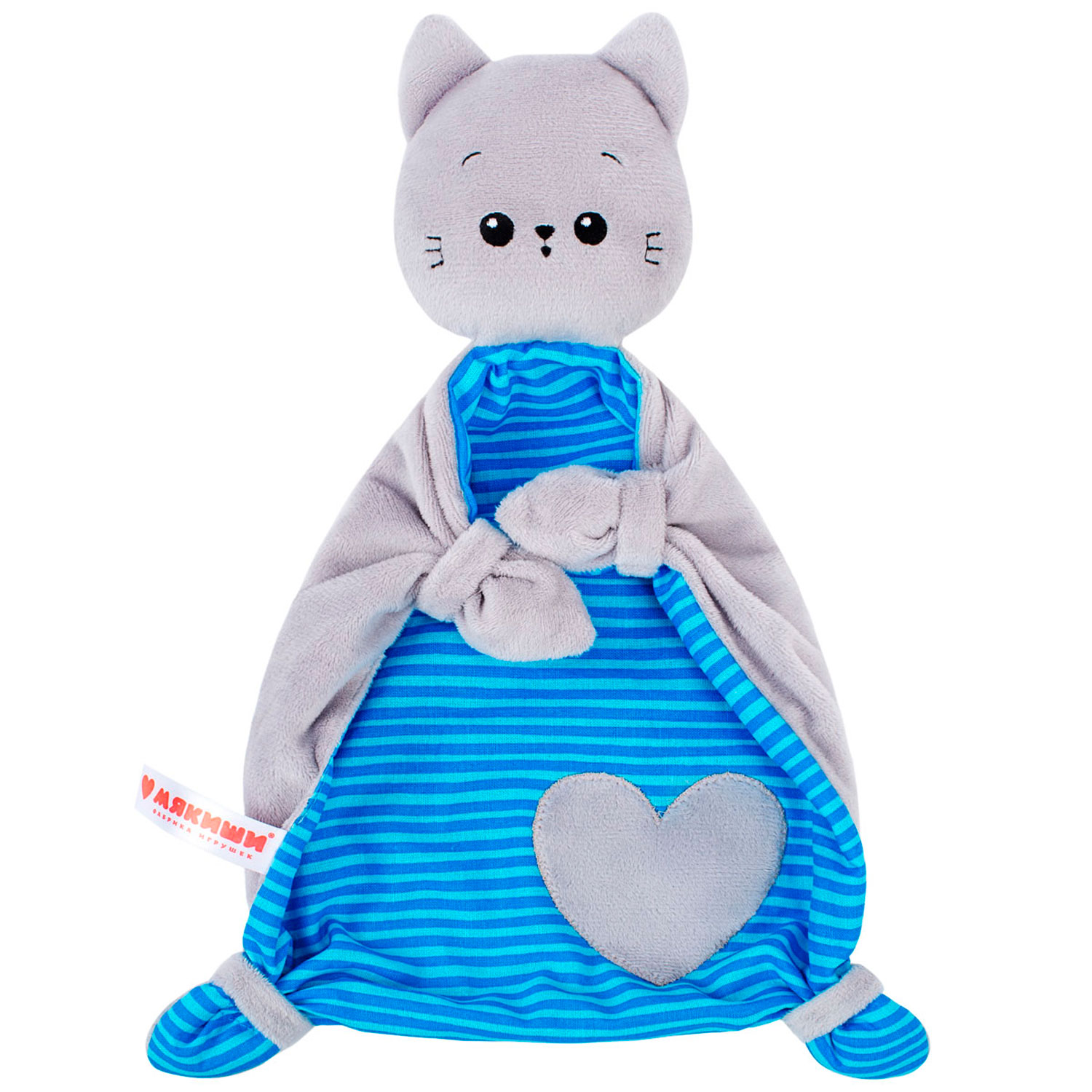 Игрушка мягкая Мякиши котик - фото 9