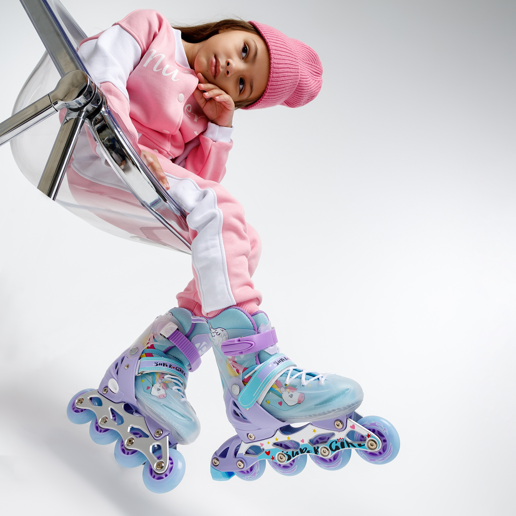 Роликовые коньки Amarobaby 30-33 - фото 12