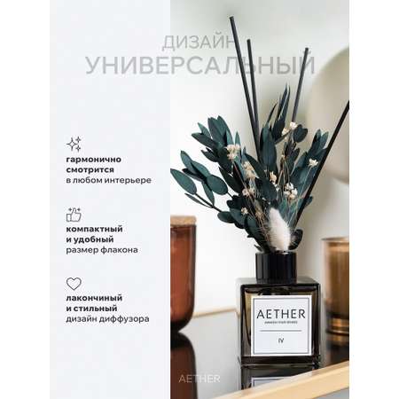 Диффузор с сухоцветами в Премиум тубусе Accents Santal