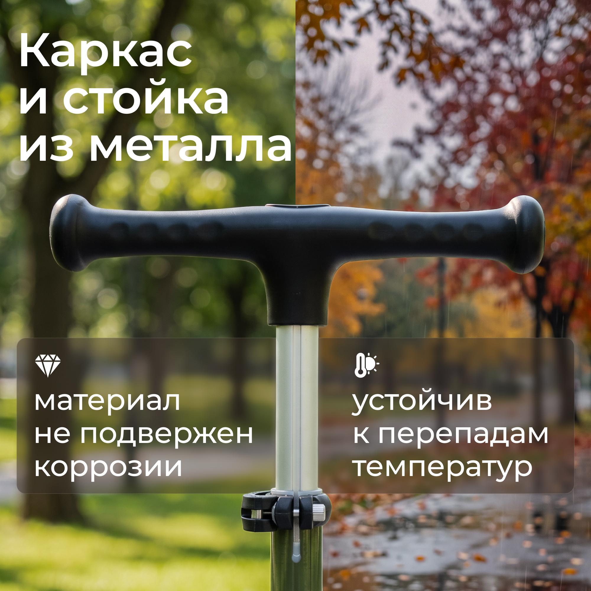 Городской самокат UNIX Kids трехколесный - фото 9