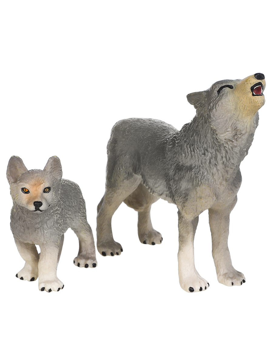 Игровой набор Masai Mara Семья серых волков - фото 7