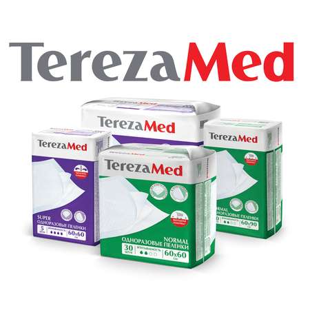 Пелёнки одноразовые TerezaMed 60х90 см 30 шт.