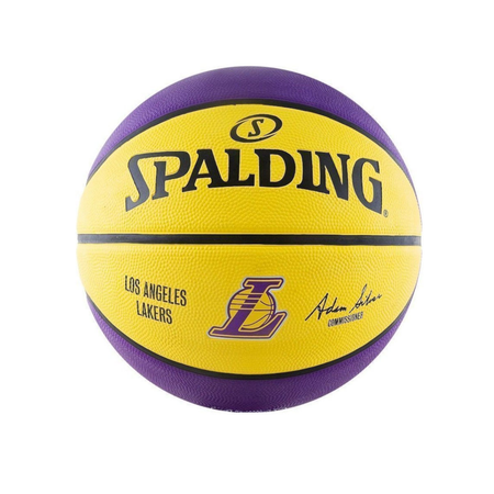 Баскетбольный мяч SPALDING NBA Team-LA Lakers EA размер: 7