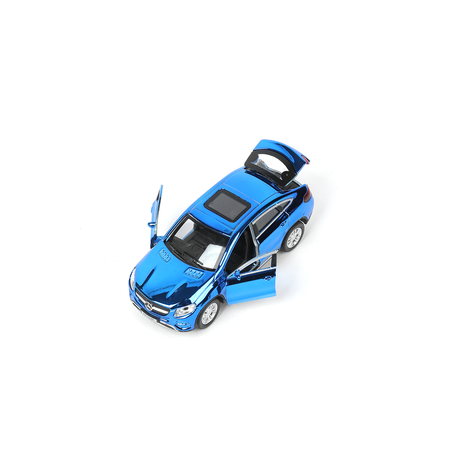 Автомобиль Технопарк Mercedes Mercedes Benz синий 389217 - фото 12