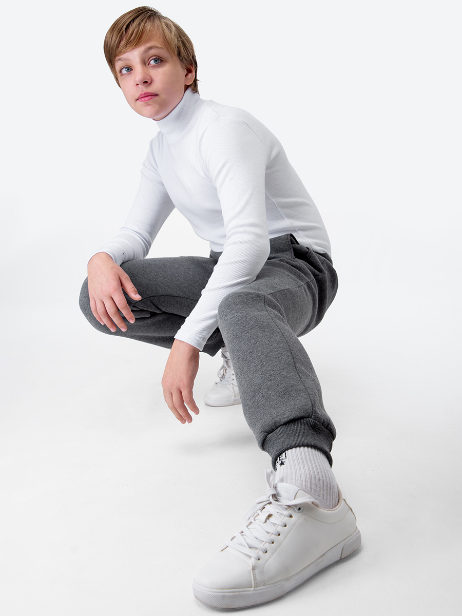 Брюки HappyFox HFJKCA305серый - фото 9